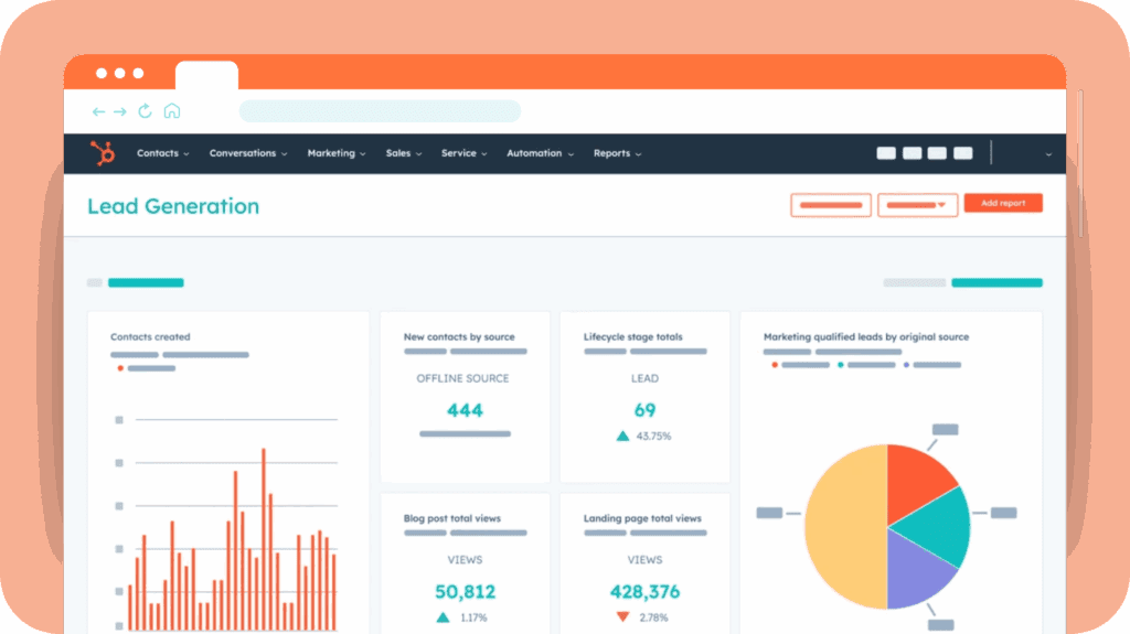 Reporting with Hubspot